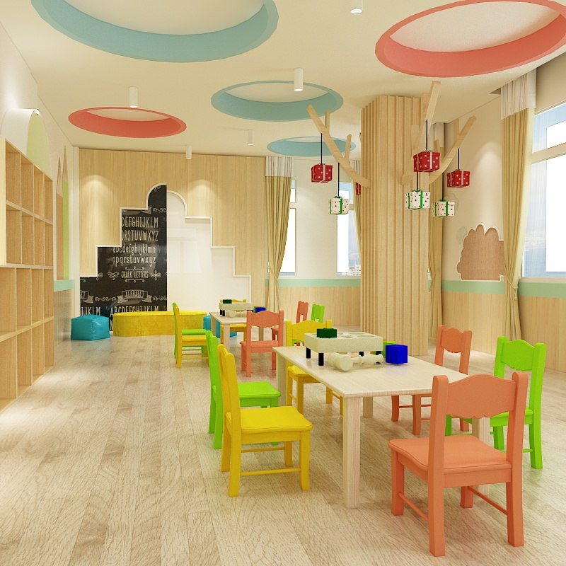 3D classroom children room - TurboSquid 1416468