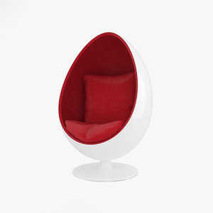 egg chair 3D model