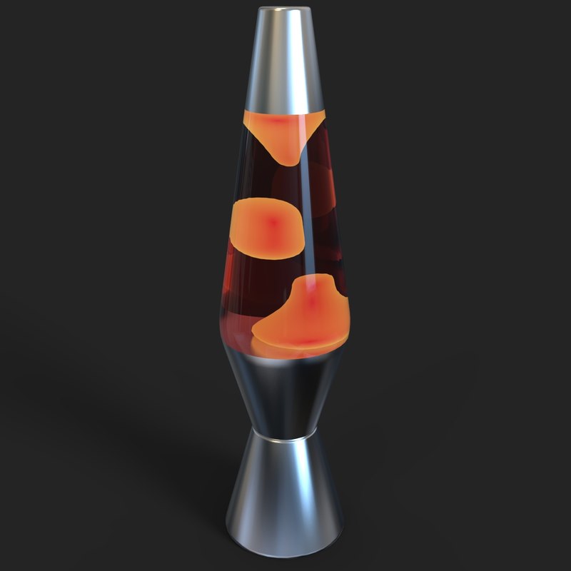 Lava Lamp 3d - Turbosquid 1416506