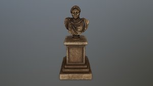pompee statue 3D model