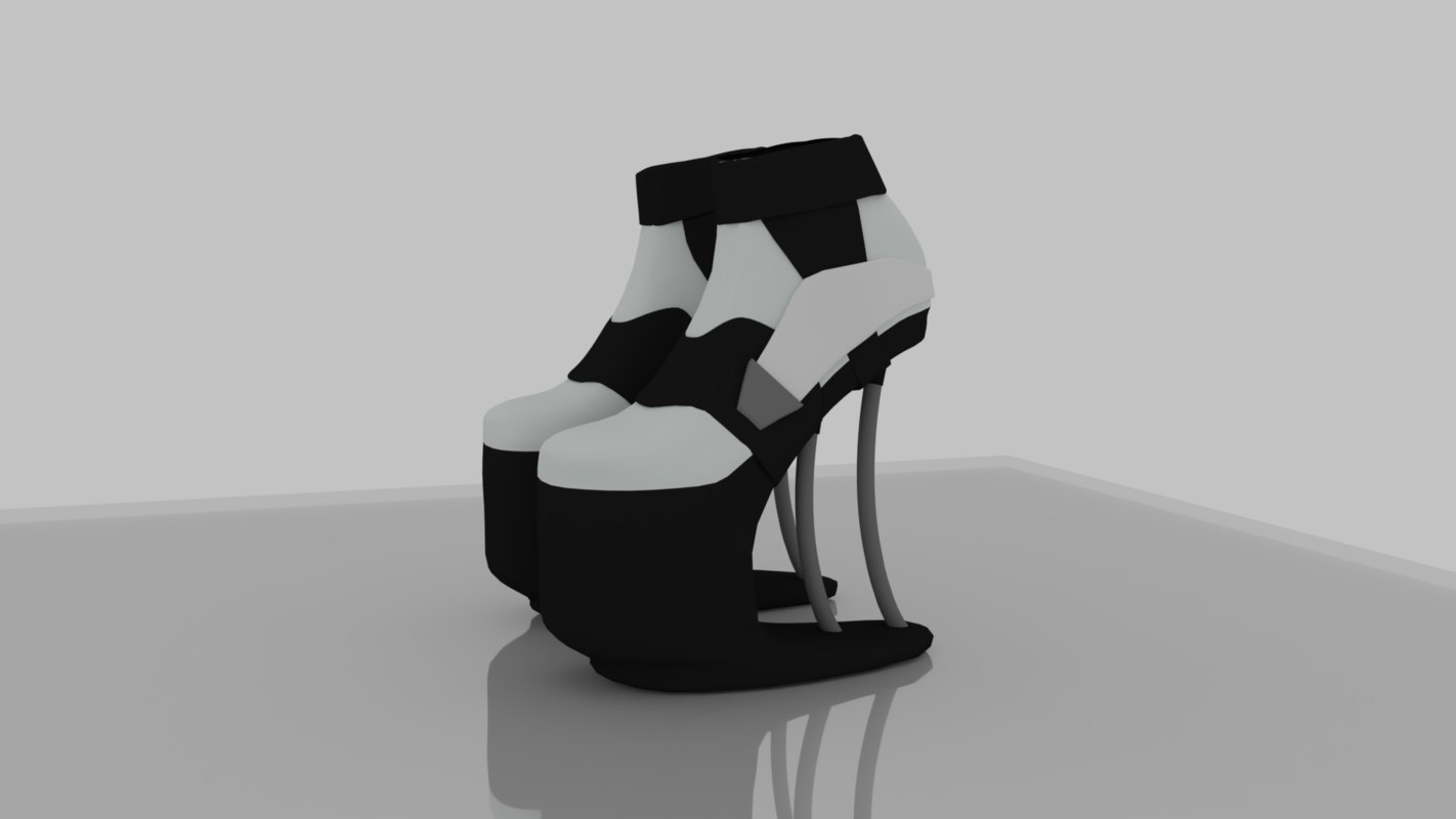 3D shoes futuristic - TurboSquid 1416758