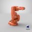 3D industrial robot arm abb