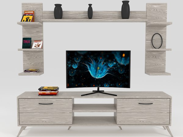 3d Tv Cabinet Turbosquid