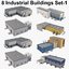 3D model industrial building