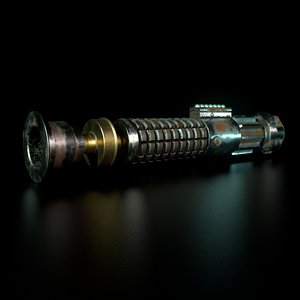 starwars lightsaber 3D model