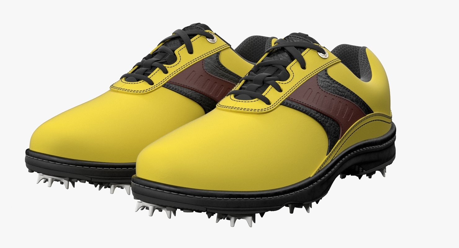 Golf spikes shoes generic 3D model - TurboSquid 1417870
