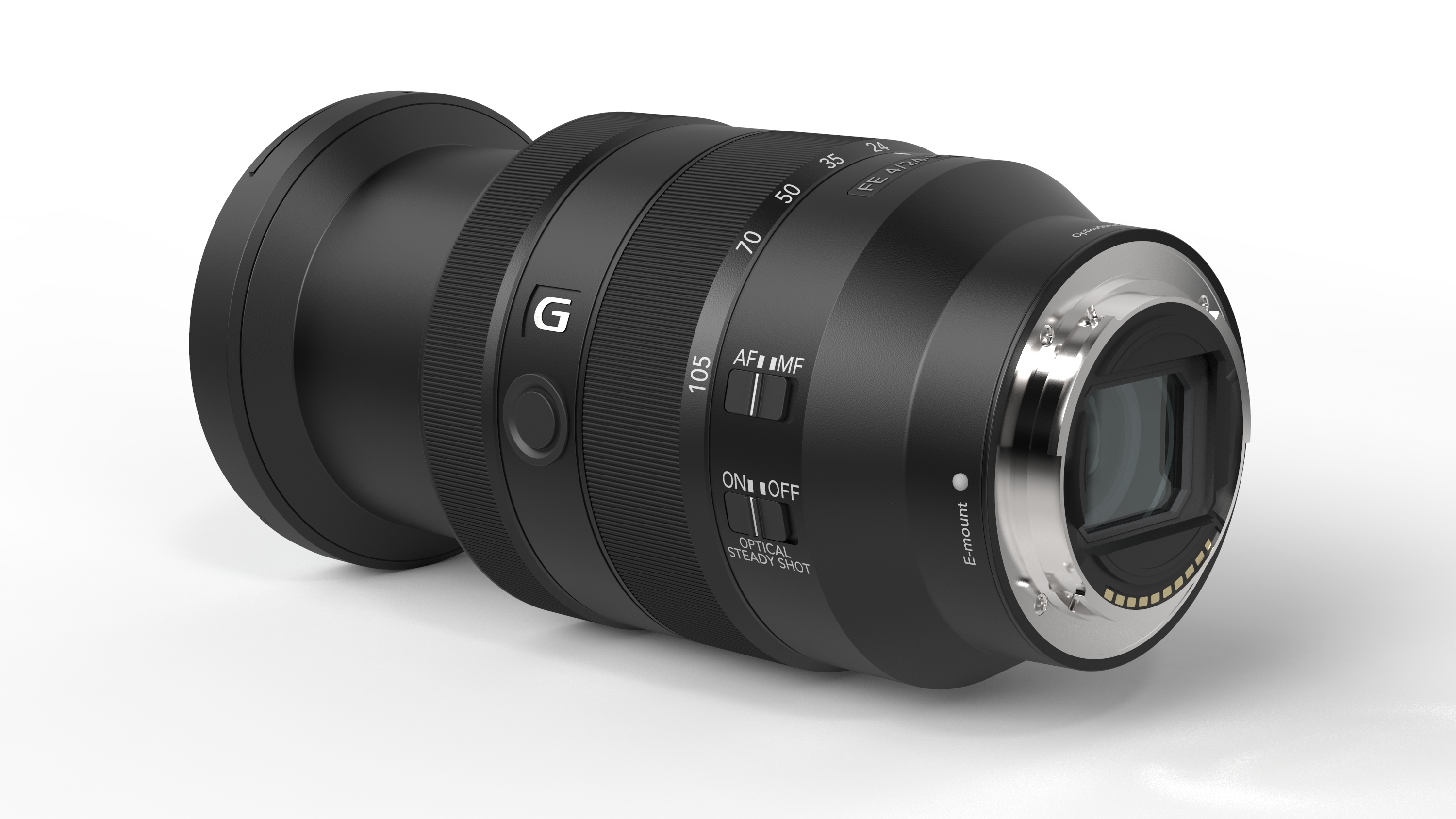 3D sony emount g lens model TurboSquid 1417720