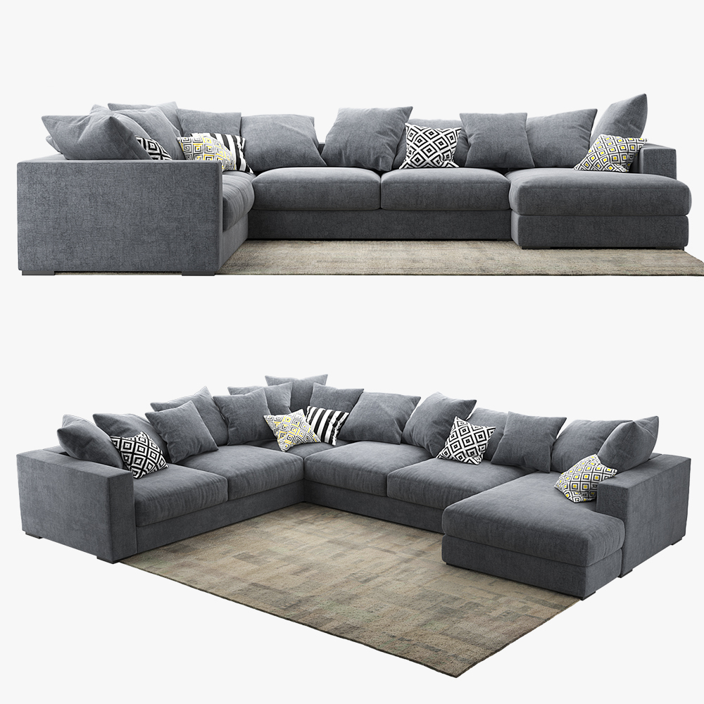 3d Model Sofa Boconcept Cenova 1147611 Turbosquid