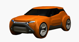 3D electric suv