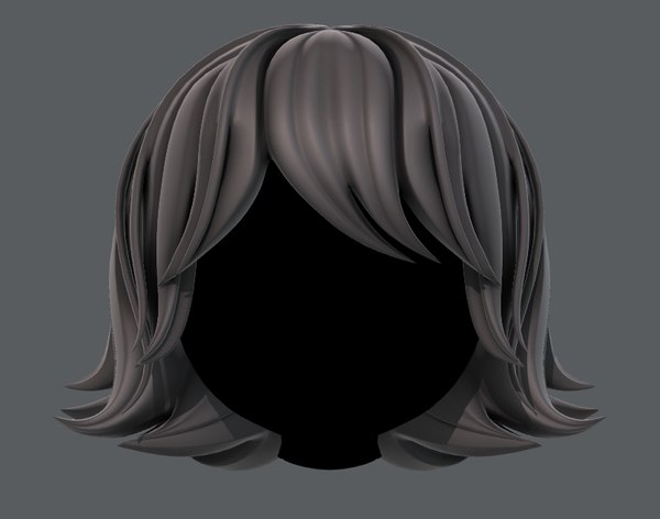 3d Frisur Fur Madchen V76 3d Modell Turbosquid 1417887