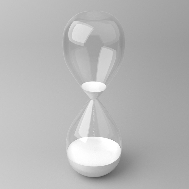 3D hour glass model - TurboSquid 1417926