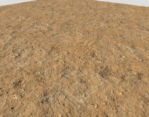 Arid desert terrain seamless PBR