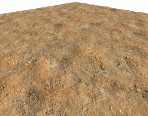 Arid desert terrain seamless 2 PBR