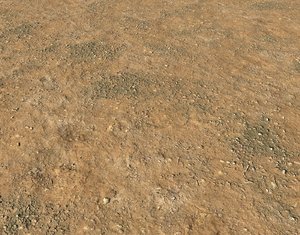Arid desert terrain seamless 3 PBR