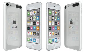 apple ipod touch white 3D