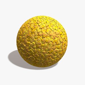 Cartoon Coin Treasure Seamless
