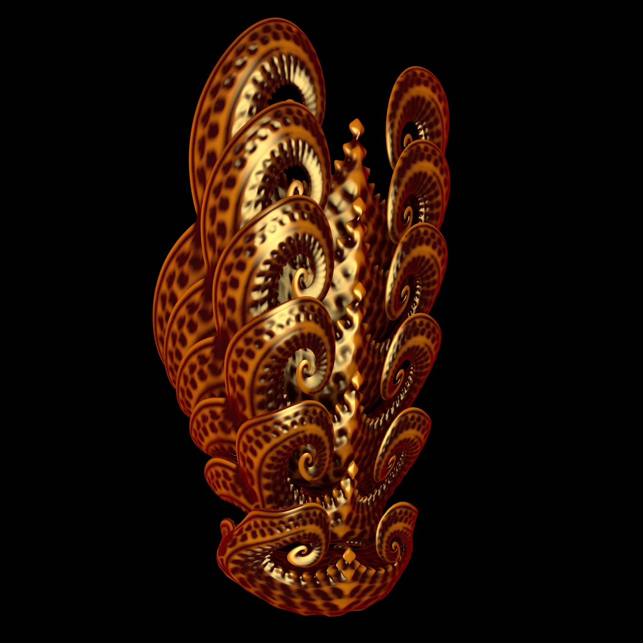 抽象形式3d模型