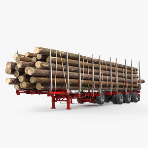 3D logging trailer manac