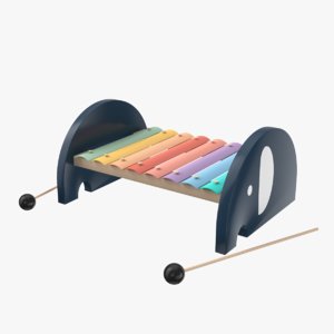 3D xylophone toy