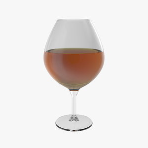 brandy snifter wine glass model
