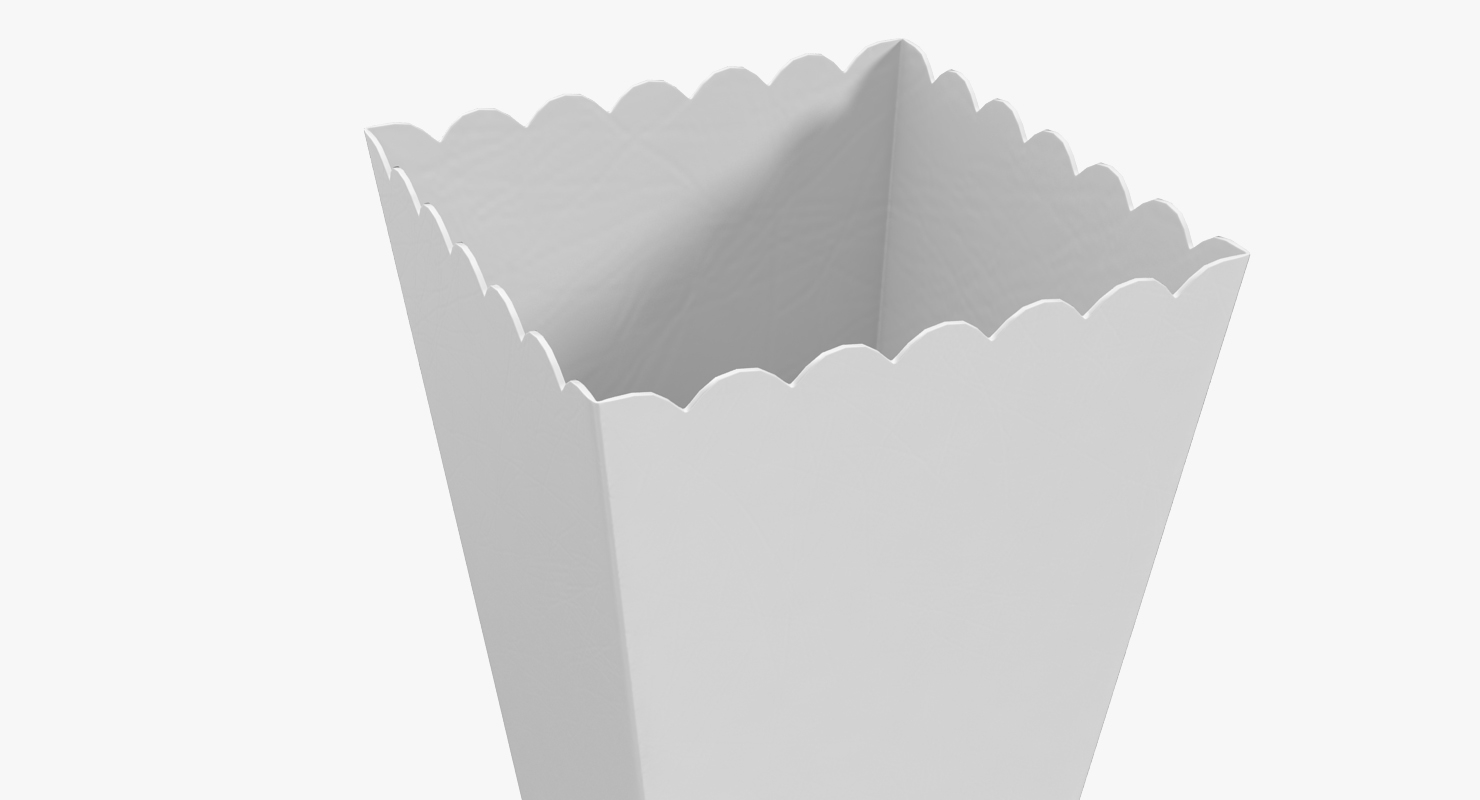 3D popcorn cup templates TurboSquid 1418865