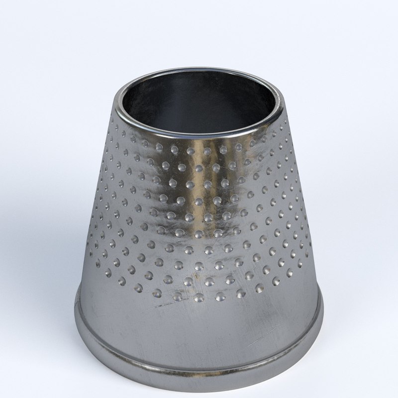 Tailor thimble 2 3D TurboSquid 1418732