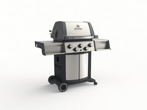 3D gas grill