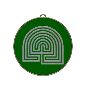 labyrinth symbol 3D