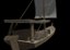 trade ships medieval 3D