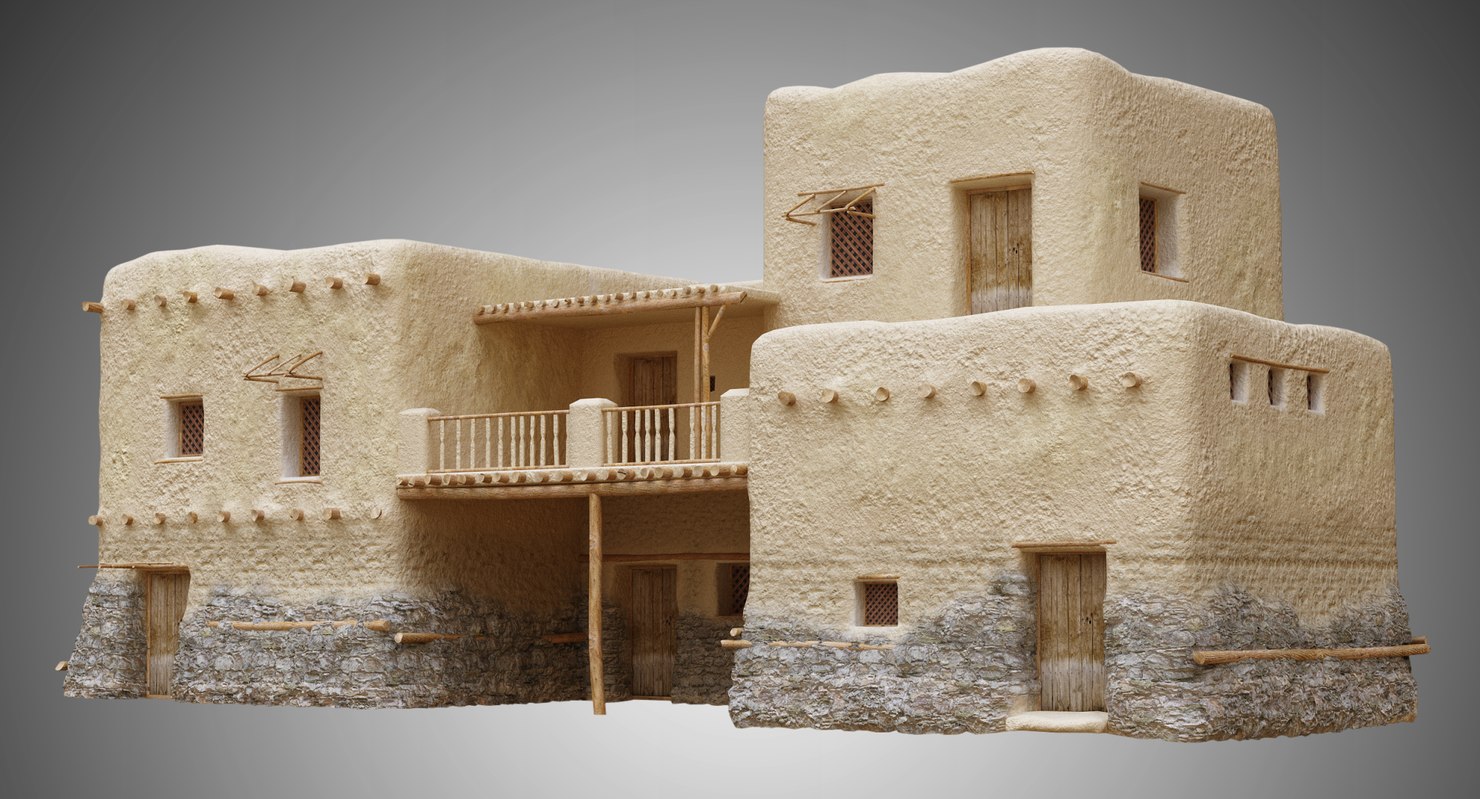 old-arabic-islamic-house-3d-model-turbosquid-1418985