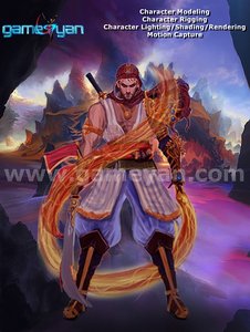 2D Concept Art Character Animation by Post Production Animation Studio