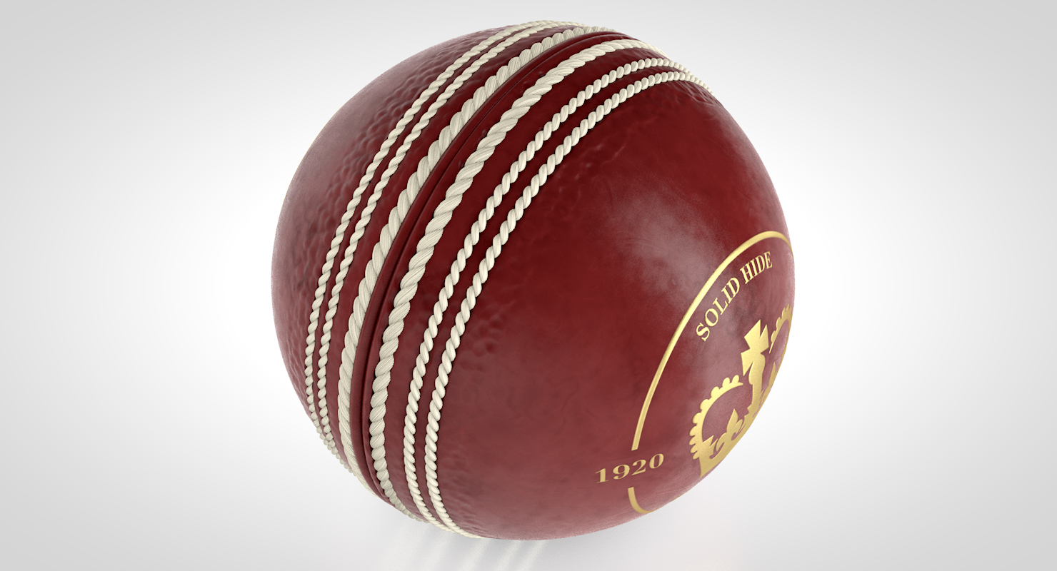 3d cricket ball model