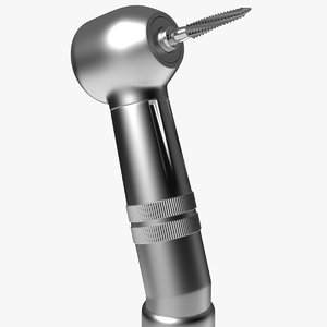 turbine handpiece drill 3D model
