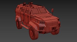 military car 3D