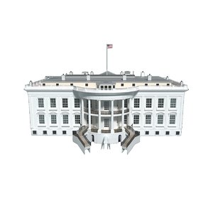 3D model washington white house