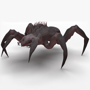 3D arachnid monster