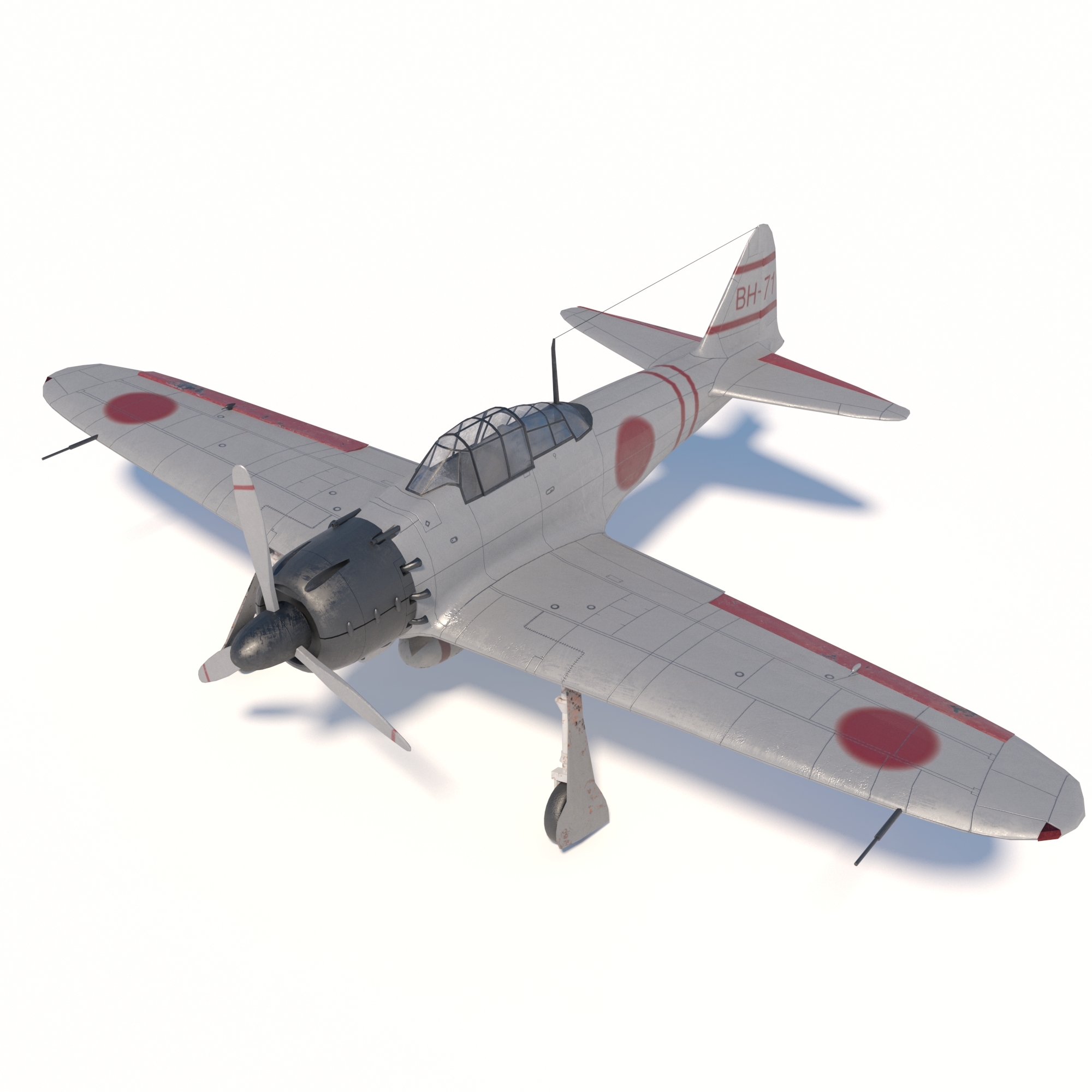 mitsubishi a6m zero model kit