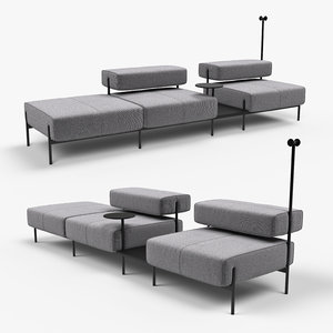 sofa lucy 3D model