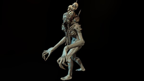 Character Mutant Monster 3d Model Turbosquid