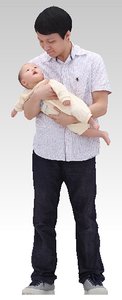 father child 3D model