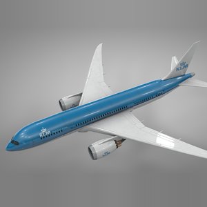 3D boeing 787 dreamliner klm