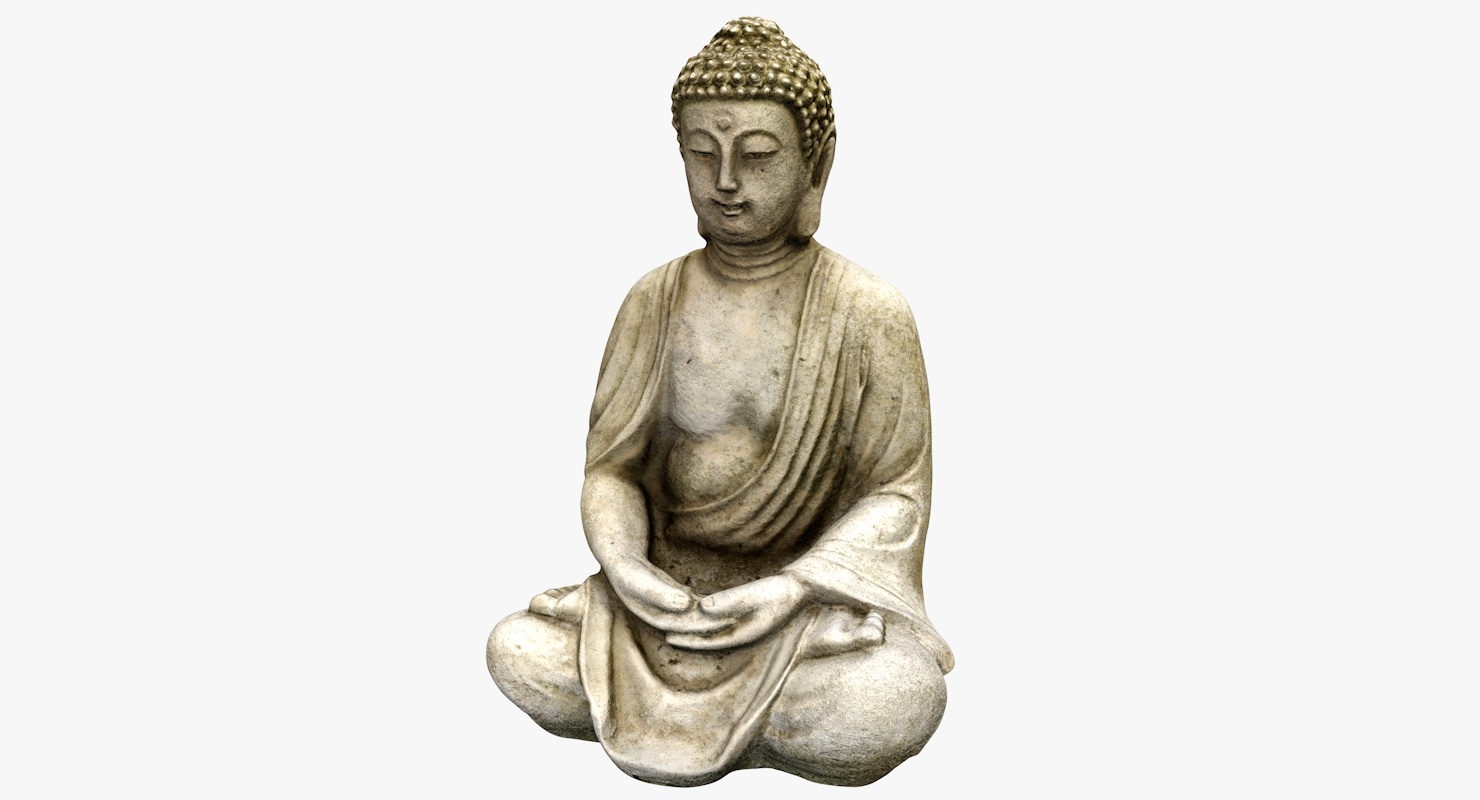 Buddha statue 3D model - TurboSquid 1419921