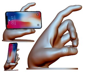 phone holder 3dprintable types 3D