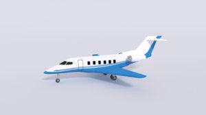 pilatus pc-24 aiplane jet 3D model
