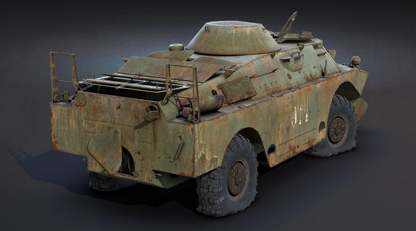 Rusty brdm-2 chernobyl 3D model - TurboSquid 1419988