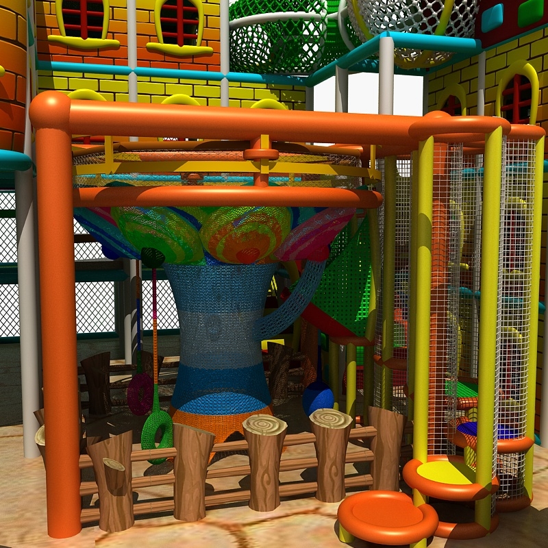 游乐场4-63d模型