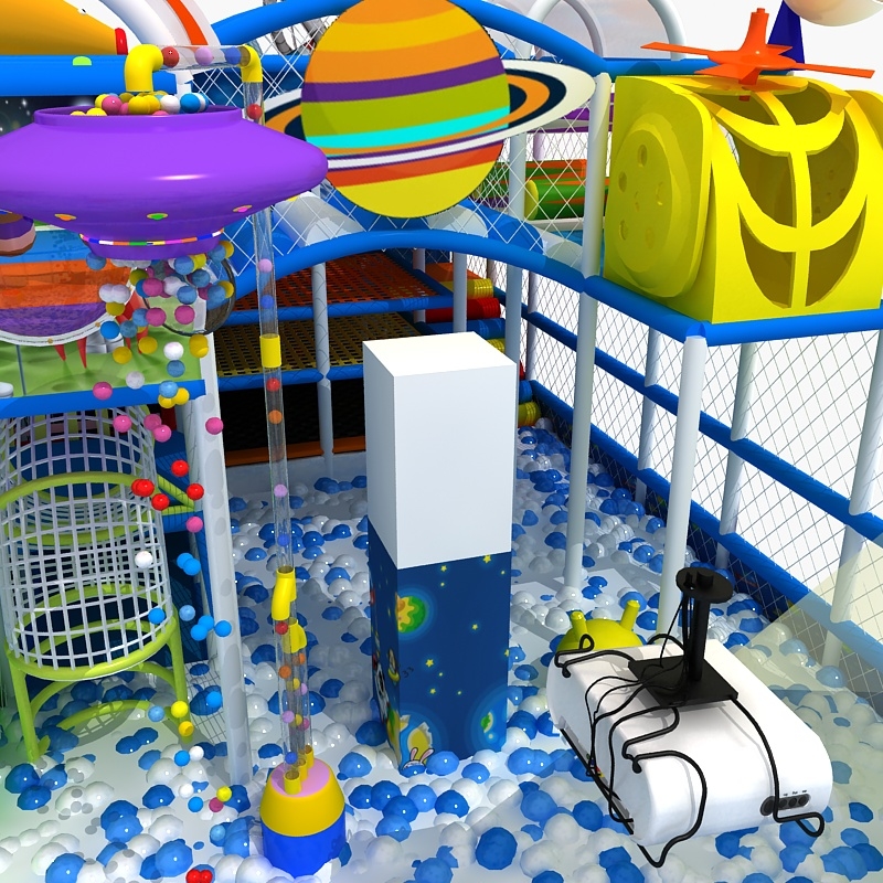 游乐场4-63d模型