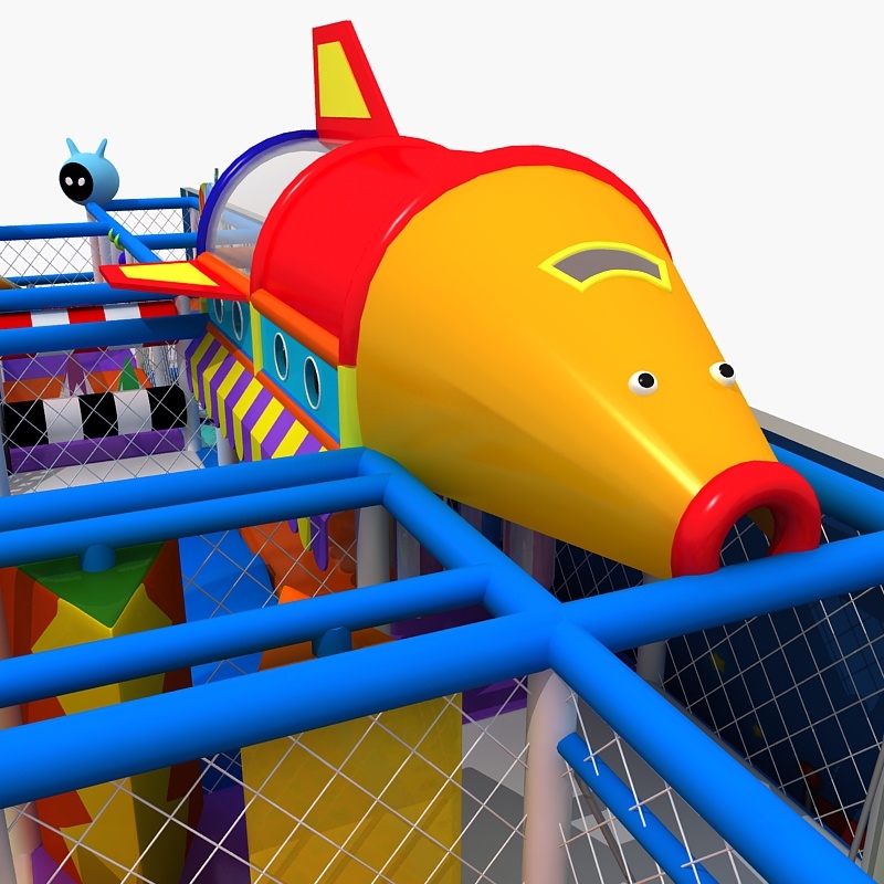 游乐场4-63d模型
