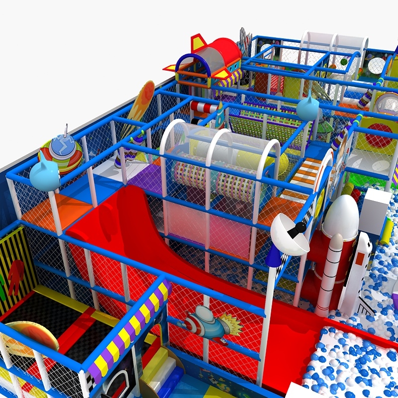 游乐场4-63d模型