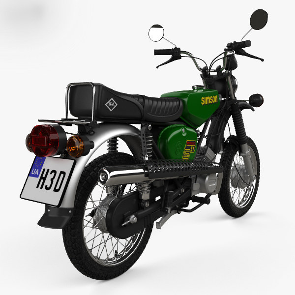 Simson 41 modelo 3d Simson s51 1980 - TurboSquid 1420413